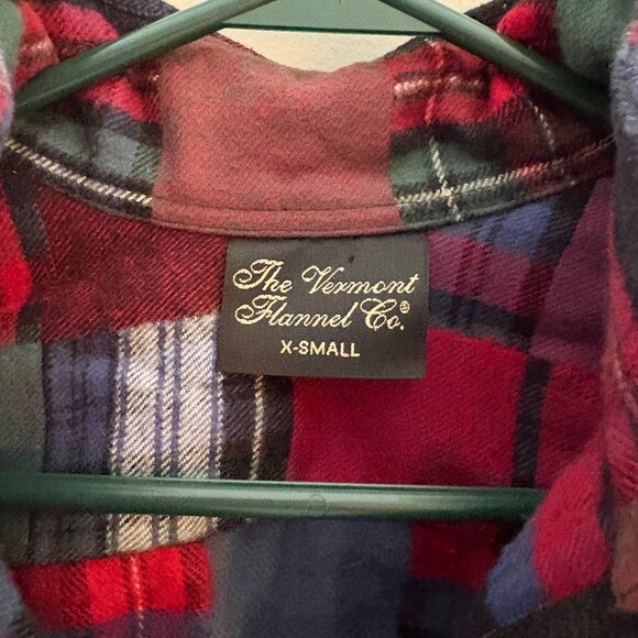 Vermont Flannel Company Women's Flannel Zip Jacket - Patchwork - Picture 3 of 3